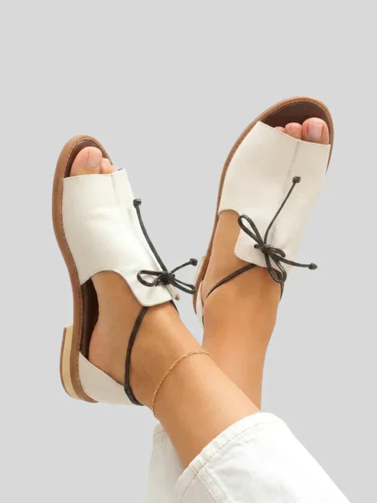 Lilliana – Elegantes sandalias de cuero con tiras