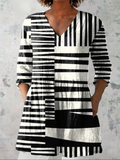 Sophie | Blusa larga elegante y fluida con escote en V