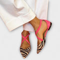 Gabrielle - Mocasines elegantes con sofisticado detalle de banda