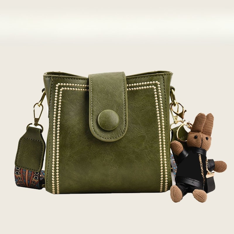 ETHEL | Bolso de hombro vintage atemporal con correa ajustable