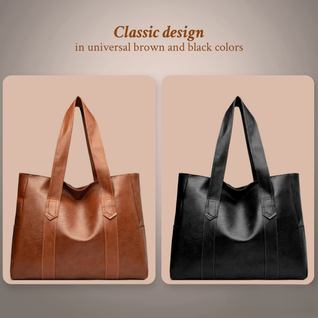 Susan – Elegante bolso de hombro de cuero de lujo con diseño minimalista
