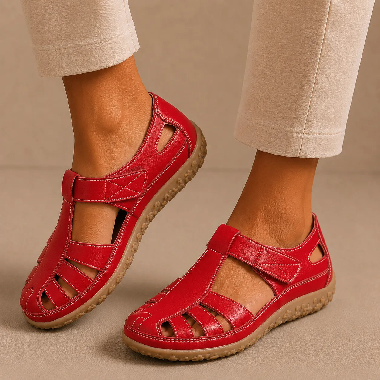 Bella | Sandalias ortopédicas premium de cuero para disfrutar de comodidad todo el día