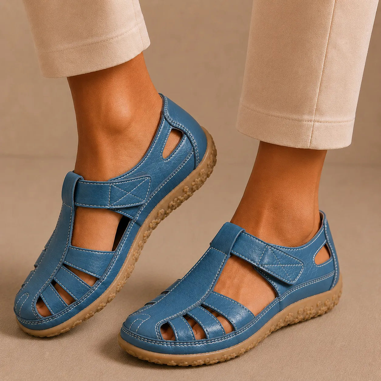 Bella | Sandalias ortopédicas premium de cuero para disfrutar de comodidad todo el día