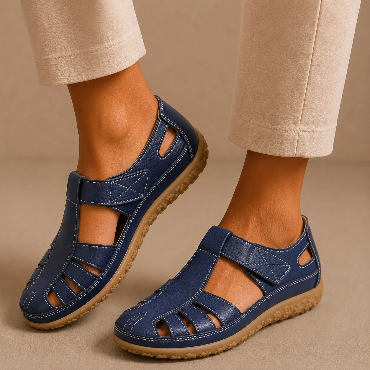 Bella | Sandalias ortopédicas premium de cuero para disfrutar de comodidad todo el día