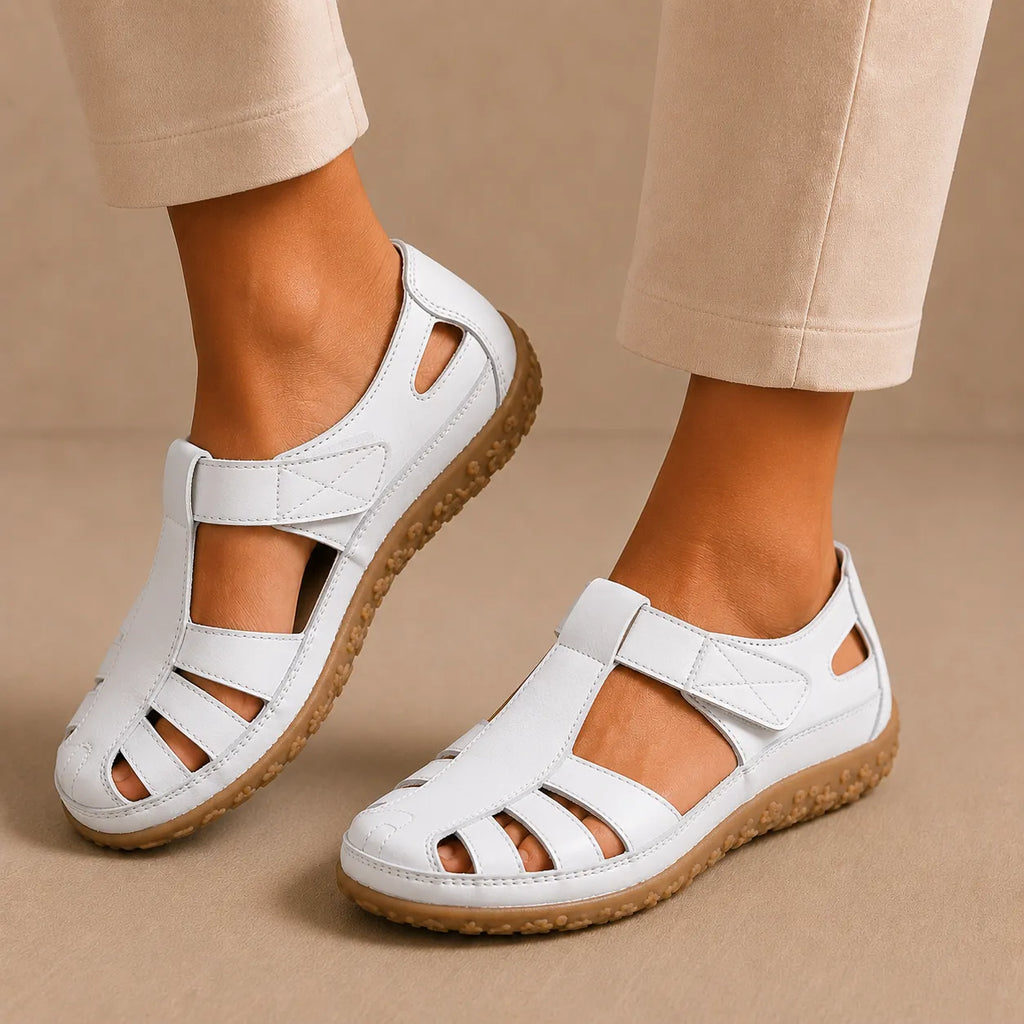 Bella | Sandalias ortopédicas premium de cuero para disfrutar de comodidad todo el día