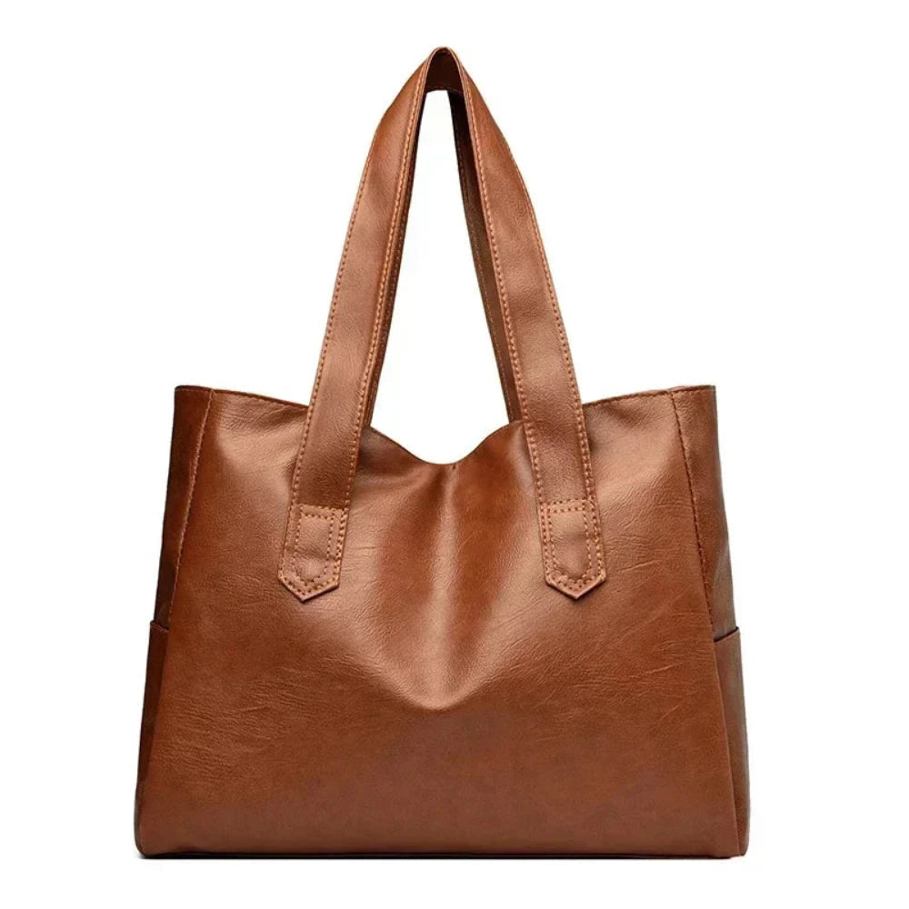 Susan – Elegante bolso de hombro de cuero de lujo con diseño minimalista