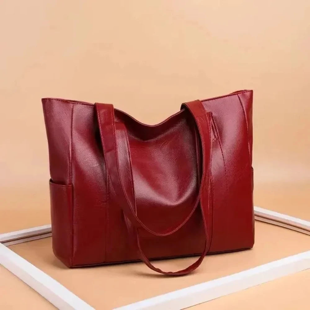 Susan – Elegante bolso de hombro de cuero de lujo con diseño minimalista