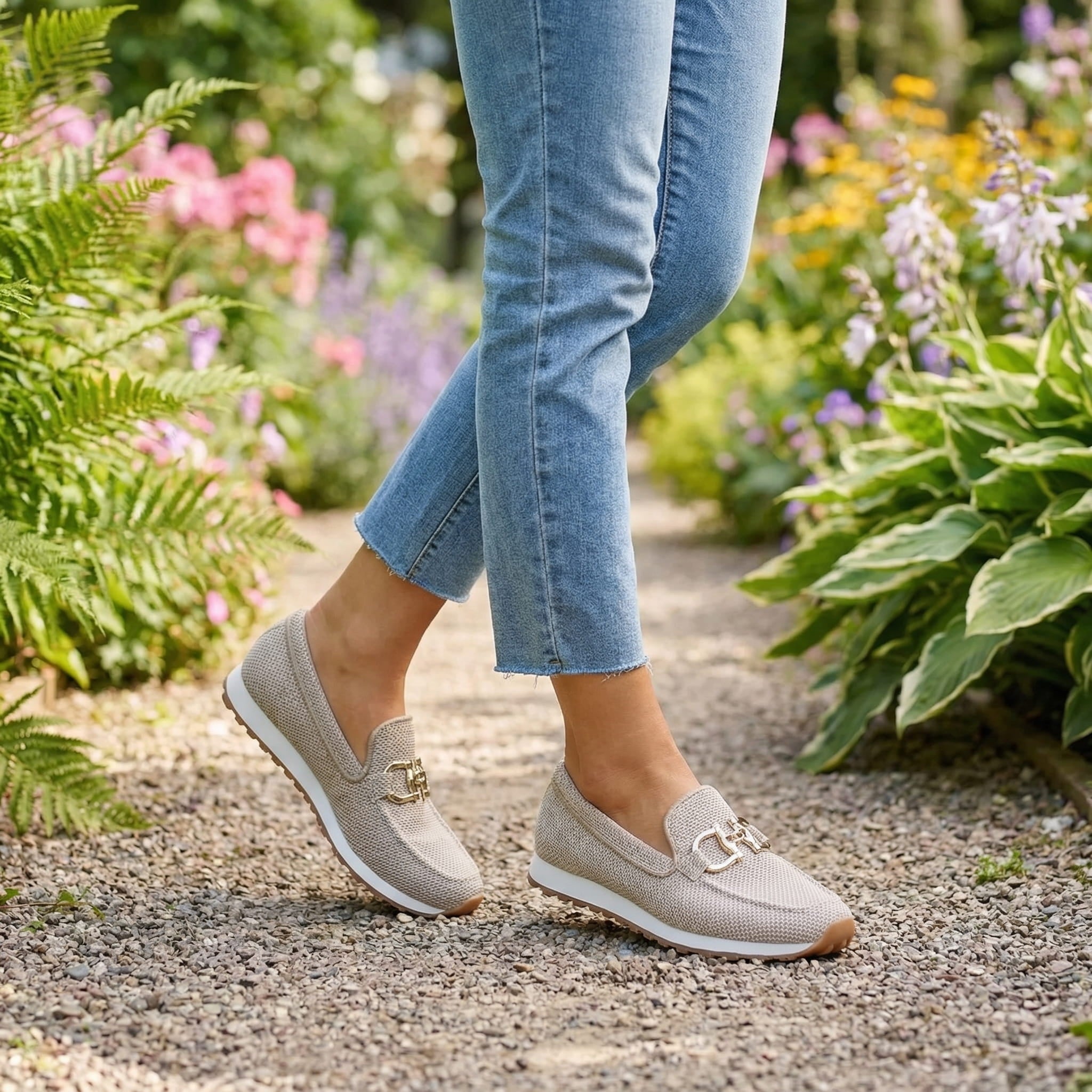 Shiloh — Zapatillas tipo mocasín ortopédicas y elegantes para la comodidad diaria