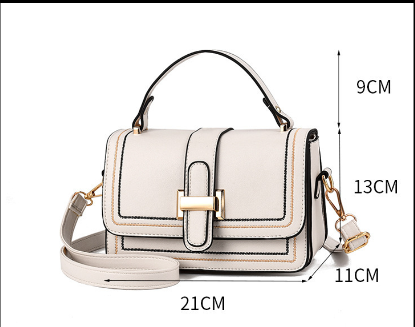Luna Paris – Bolso de mano elegante de cuero