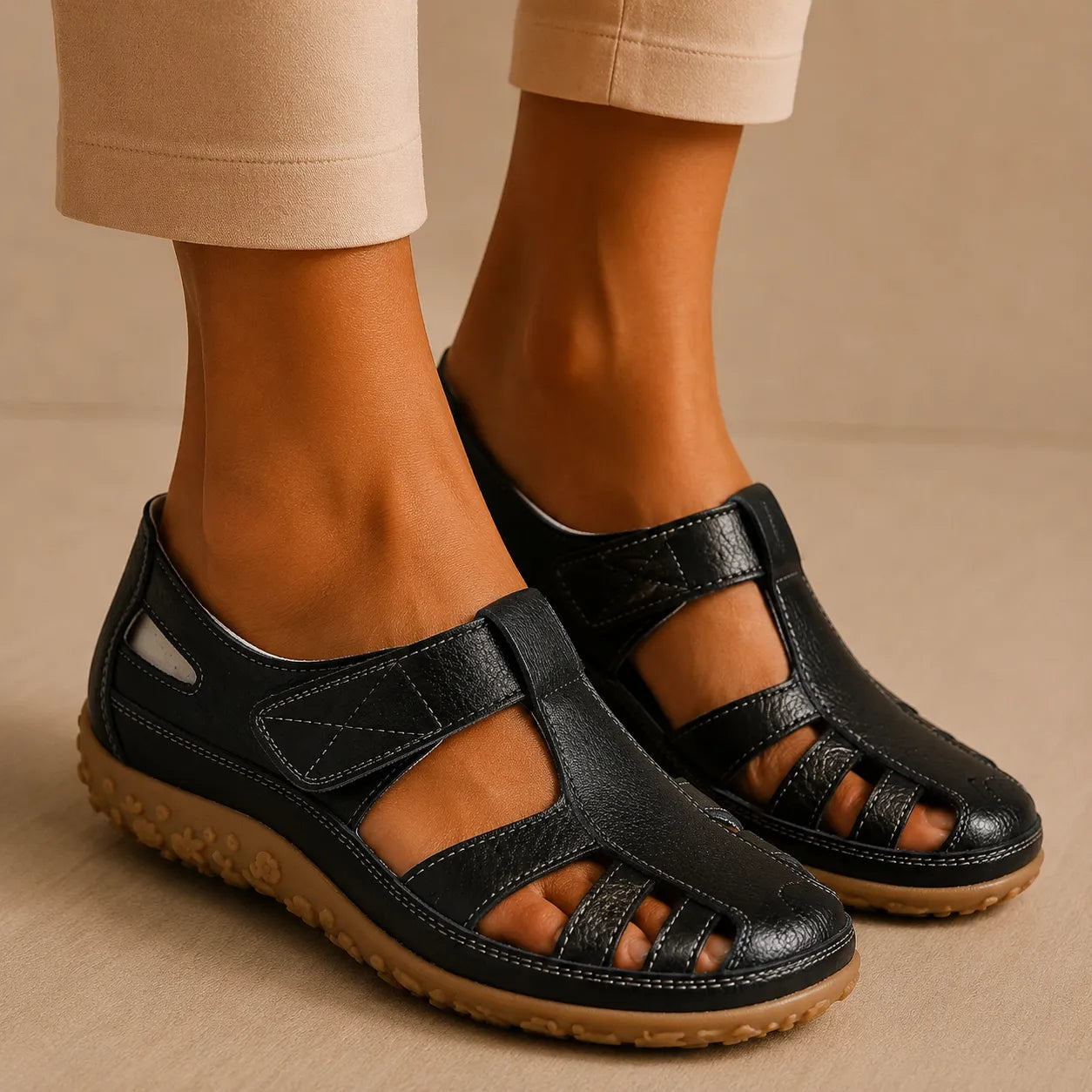 Bella | Sandalias ortopédicas premium de cuero para disfrutar de comodidad todo el día
