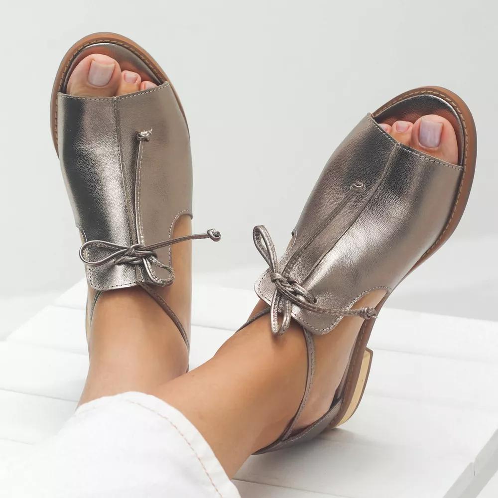 Lilliana – Elegantes sandalias de cuero con tiras